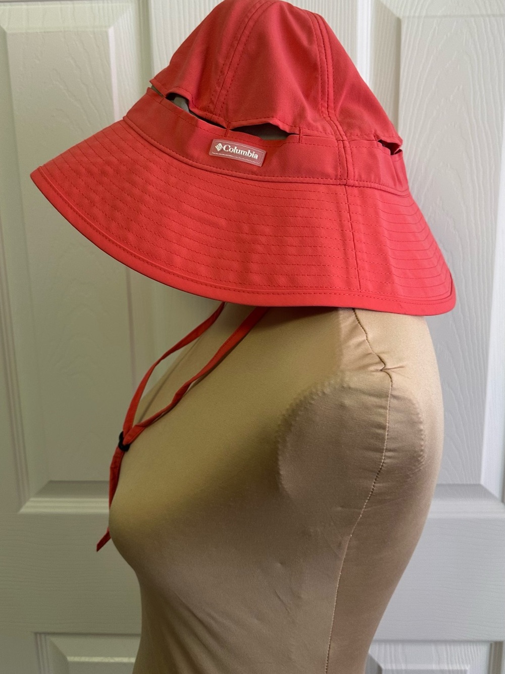 Columbia Red Wide Brim Sun Hat